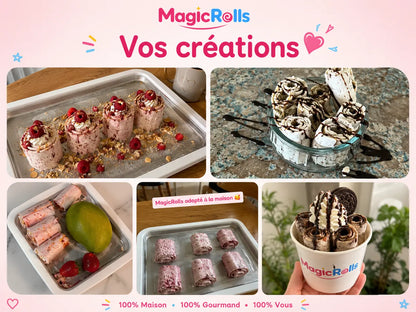 MagicRolls™ – Le Kit pour Glaces Roulées Maison MagicRolls